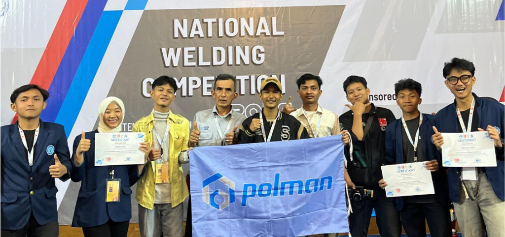 Empat Gelar Dibawa Pulang Polman Bandung dari National Welding Competition 2026