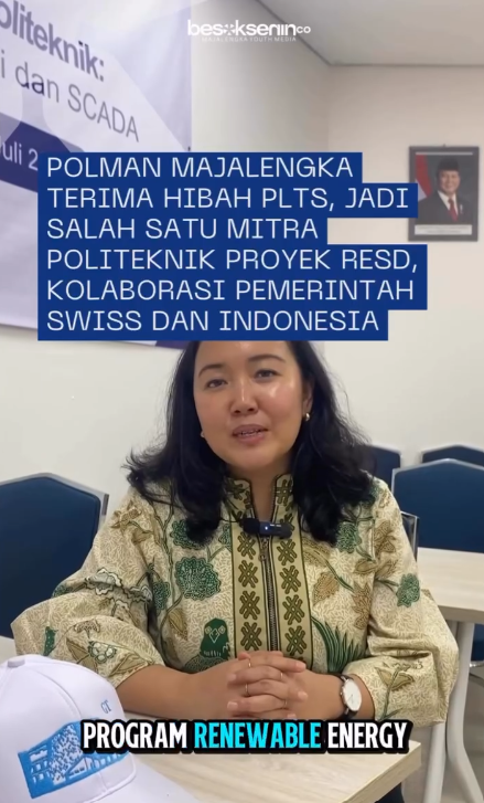 Polman Majalengkan jadi Mitra Proyek RESD, Kolaborasi Indonesia dan Swiss
